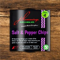 JD Seasonings Salt + Pepper Chips