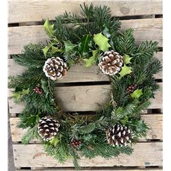 Holly Wreath Plain