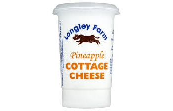 pineapple cottage cheese each